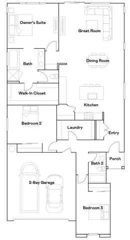 Residence 1 floorplan