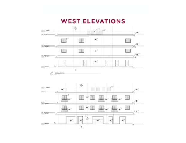 West Elevations
