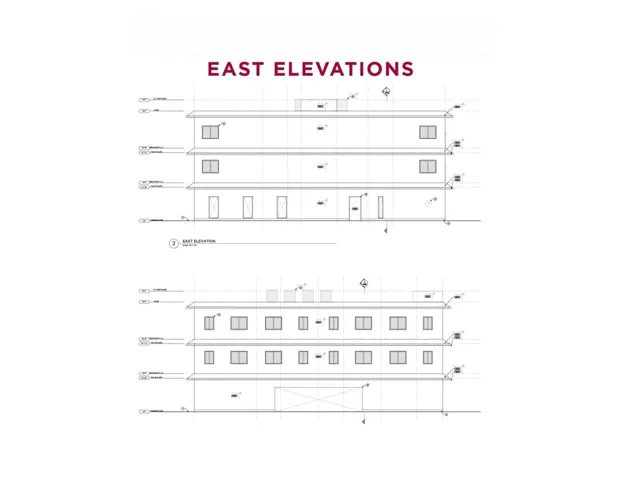 East Elevations