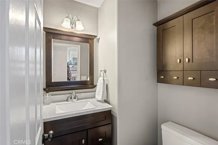 Downstairs half bath