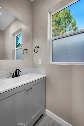 Powder room -1st floor at entry