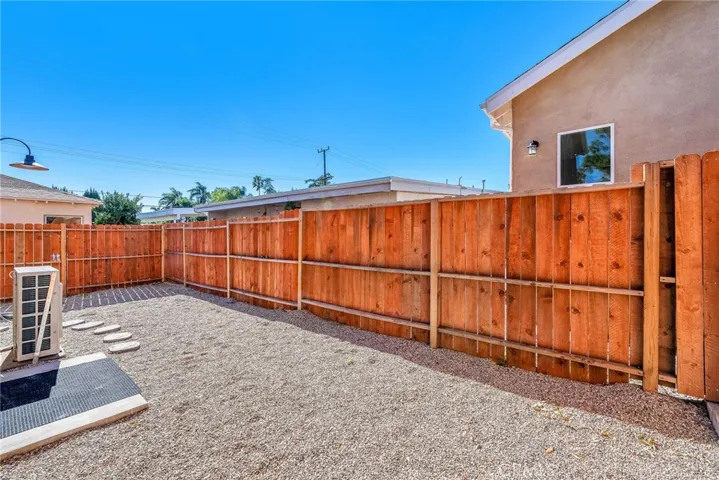 Rear yard
