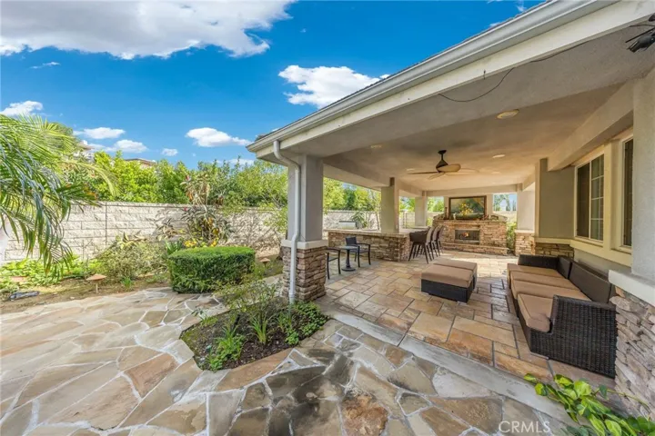 Covered patio