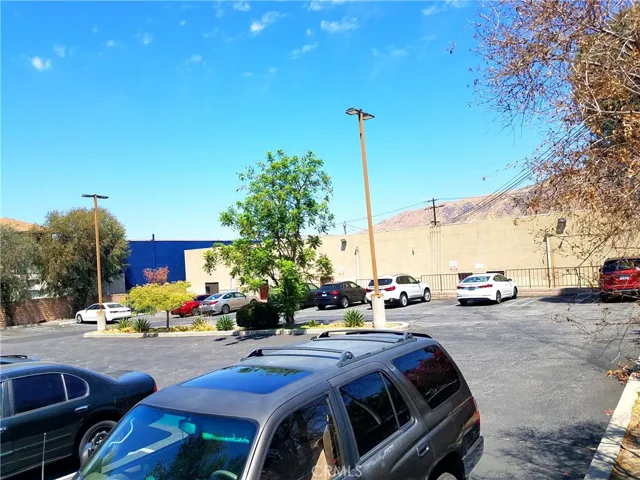 Parking lot view