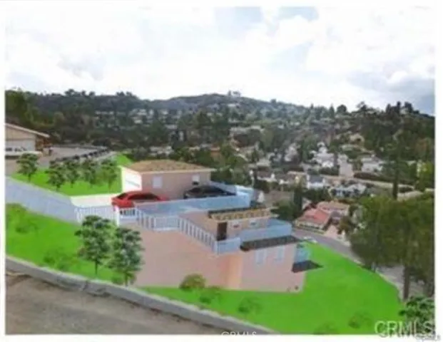 Rending of proposed home looking southwest