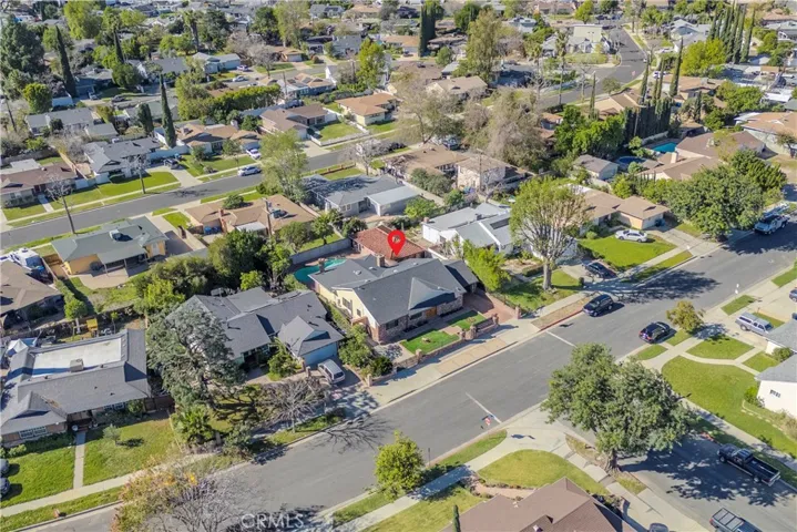 Aerial View with Marker