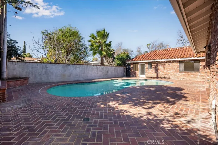 Backyard with Private Pool & Guest House