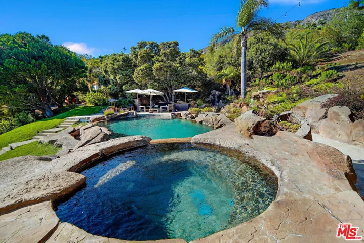 spa and waterfalls