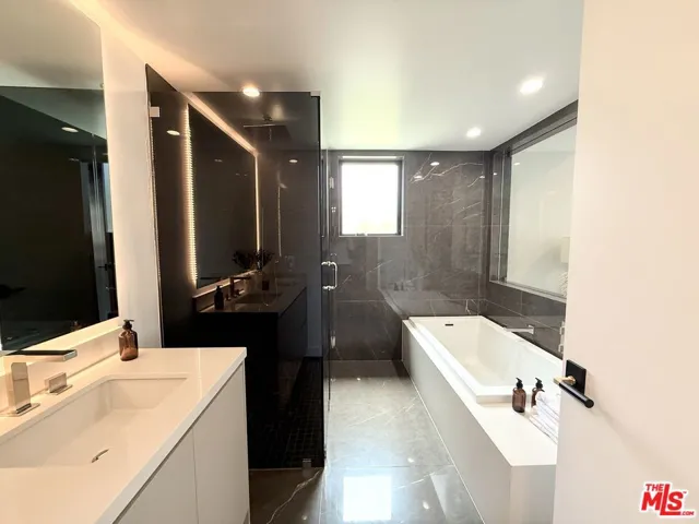 Primary Bath with Shower and S