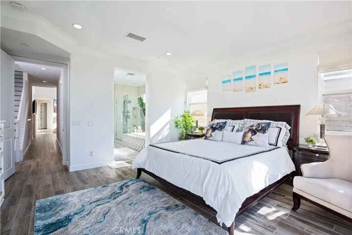Master Bedroom with Balcony