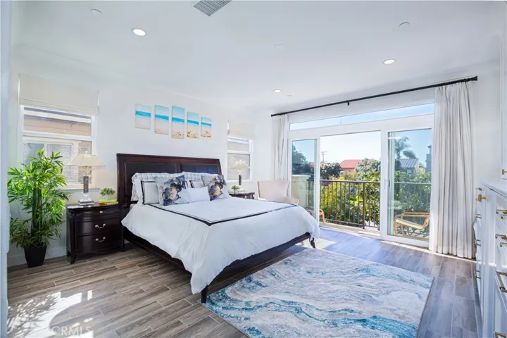 Master Bedroom with Balcony