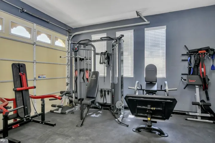 View of workout room