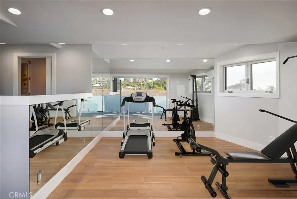 upstairs gym