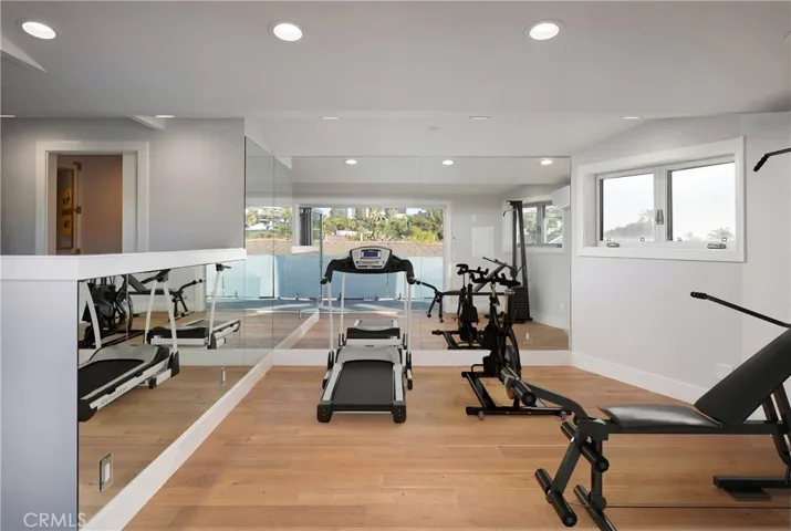 upstairs gym