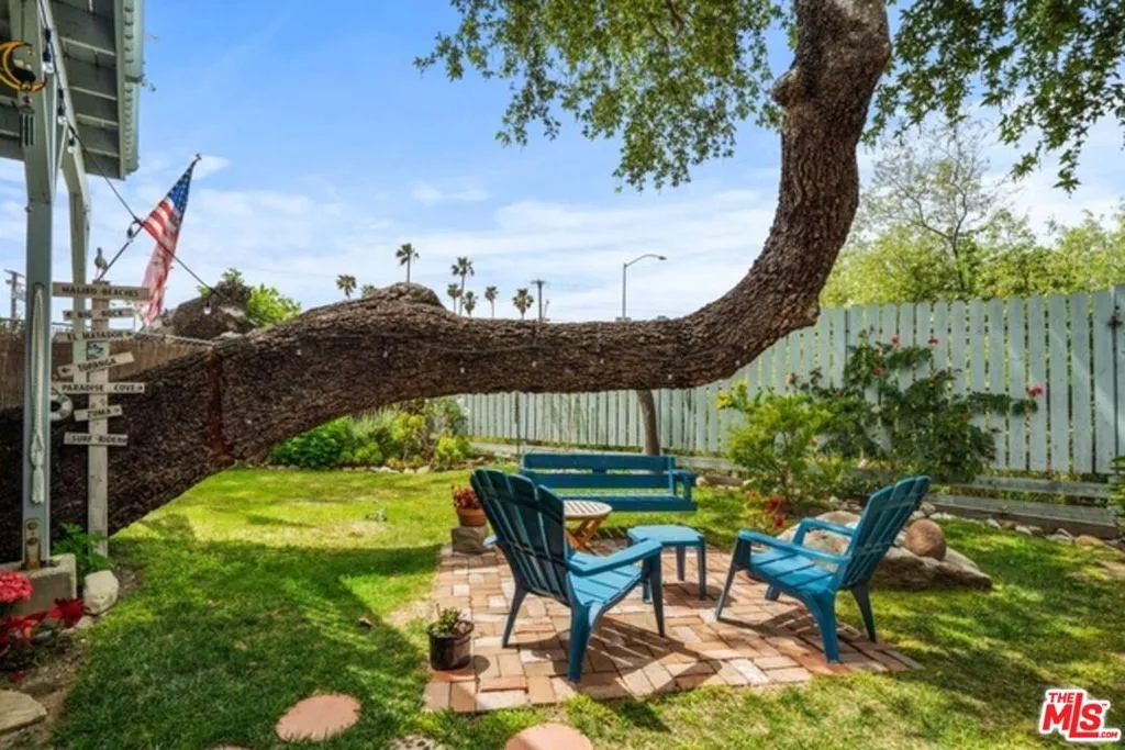 Owners yard looking S