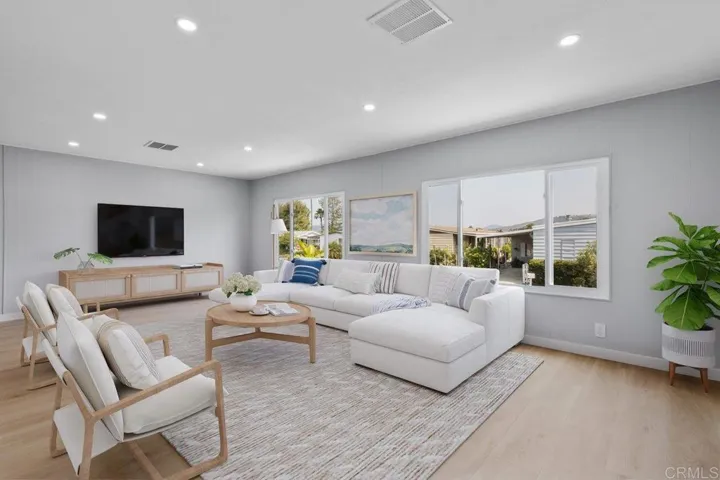 This photo is virtually staged