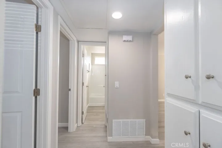 Hall to bathroom