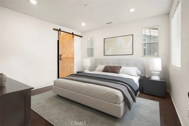 Primary Bedroom 
Virtually staged