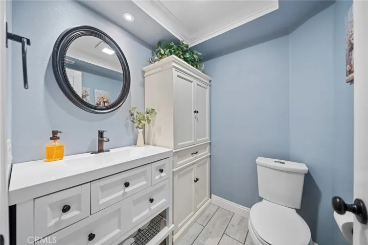 1st Level Remodeled Powder Room.