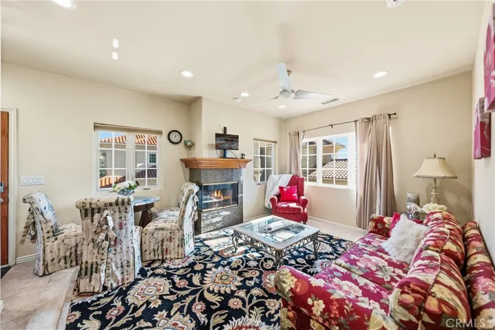 Guest house living room.