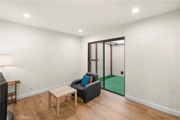 Second Bedroom with slider to atrium