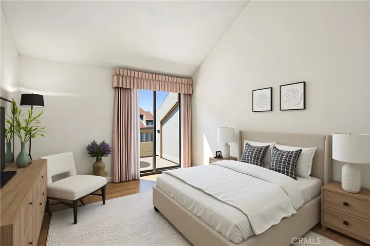 Primary Bedroom virtually staged