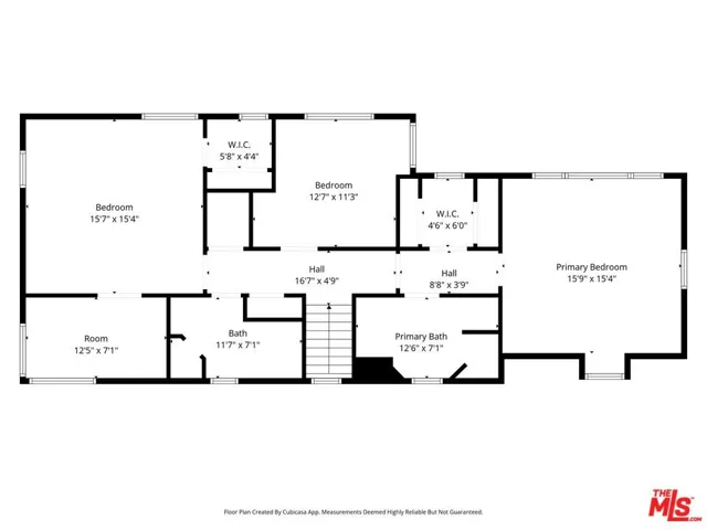 Upstairs Floorplan