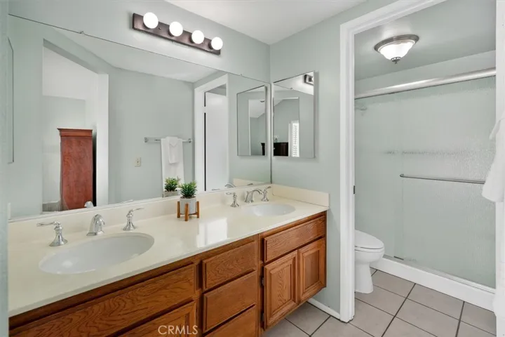 Primary Bathroom with Double Sinks