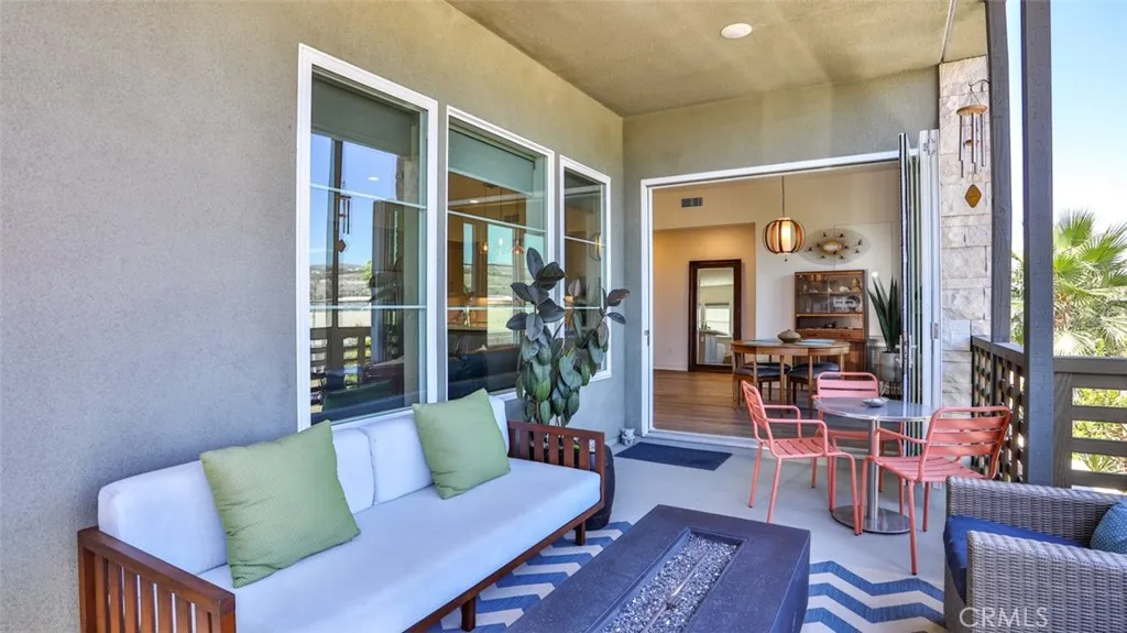 Deck off of living space. 1 of 2 outdoor areas. Deck off of living space. 1 of 2 outdoor areas.