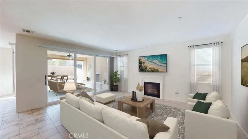 Family room-virtually staged