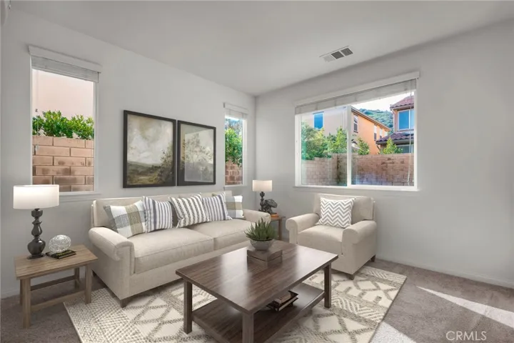 Multi-gen suite-virtually staged