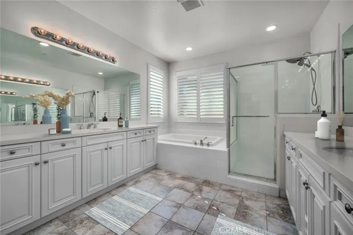 Primary bathroom-virtually staged-