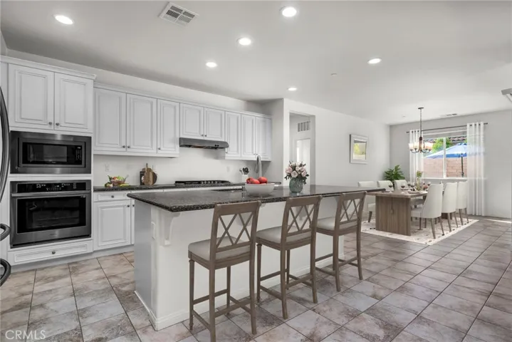 Kitchen-virtually staged