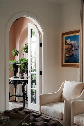 Living Room Door looking out to Front Porch