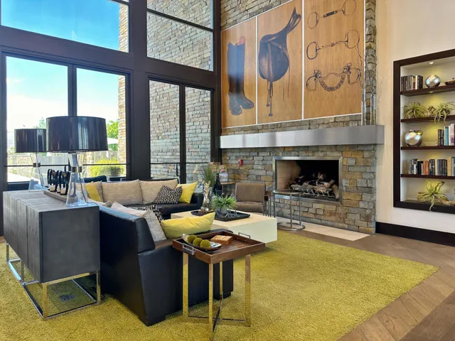 Clubhouse interior