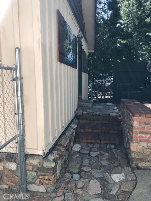 This is the Studio behind the garage and it does not have any garage door access.