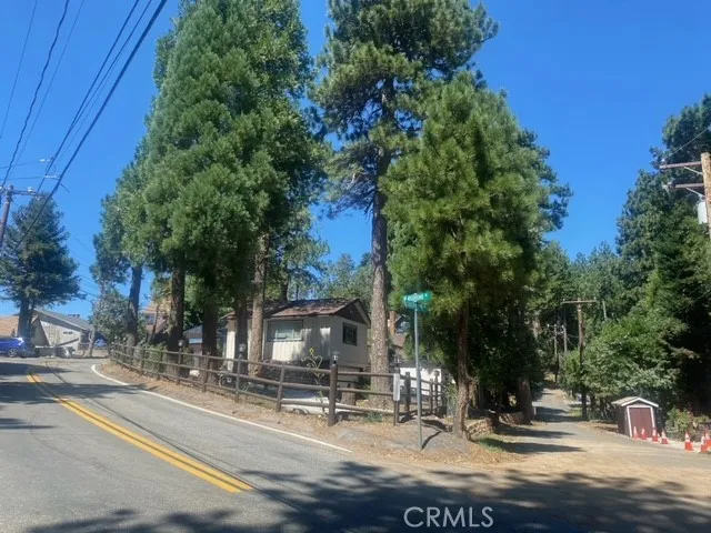 Pie shaped lot.