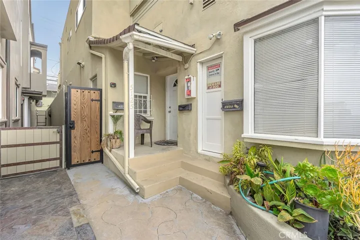 Front entrance from the street