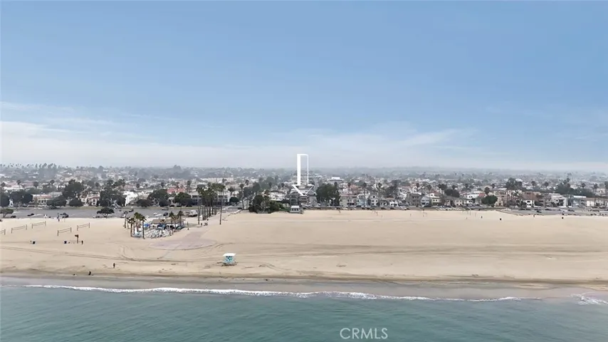 Drone view of beach