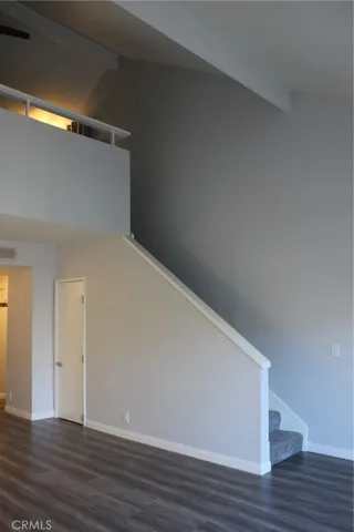 Stairs to the upstairs loft