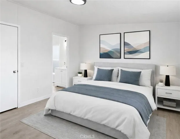 Please note that the image shown is a virtually staged representation of the room and is intended to provide a visual concept of the space. The actual room may differ in appearance, and the furniture and decor depicted are not included in the sale. For an accurate understanding of the property's current condition and layout, we encourage you to view the home in person. Thank you 

