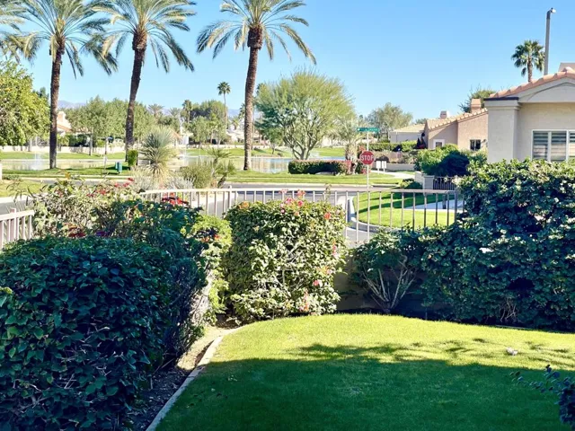 Lake view from patio