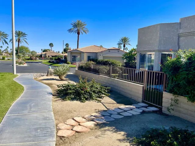 Side of home/path to lake