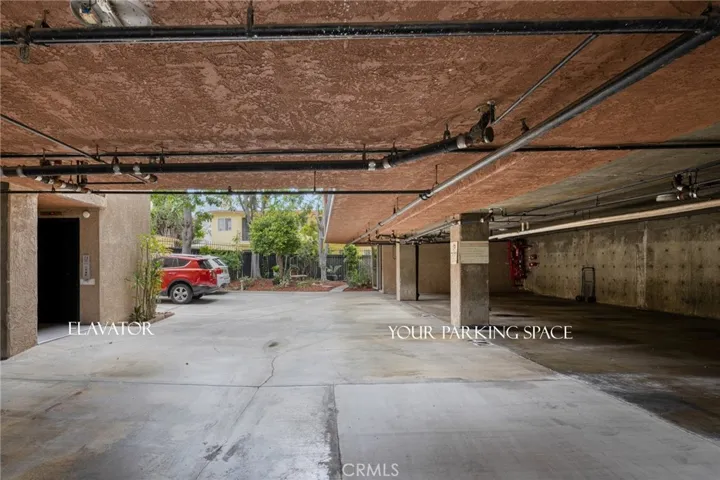 convenient elevator access from your parking space