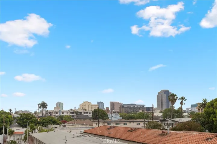 city view from the balcony