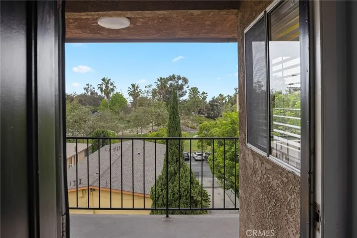 view of the park from the front door