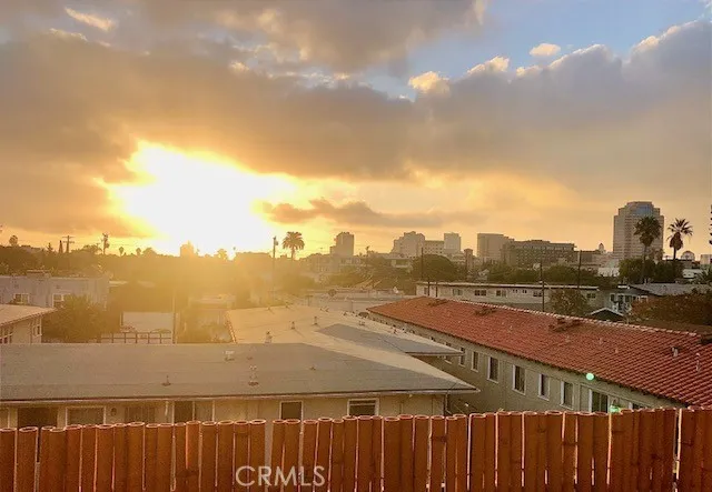 watch the sunrise from your balcony