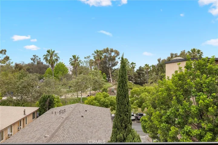 Park view from the front of unit