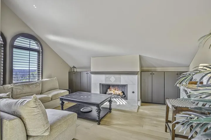 Primary suite has a private balcony off of it and 2 sitting areas, * fire digitally enhanced