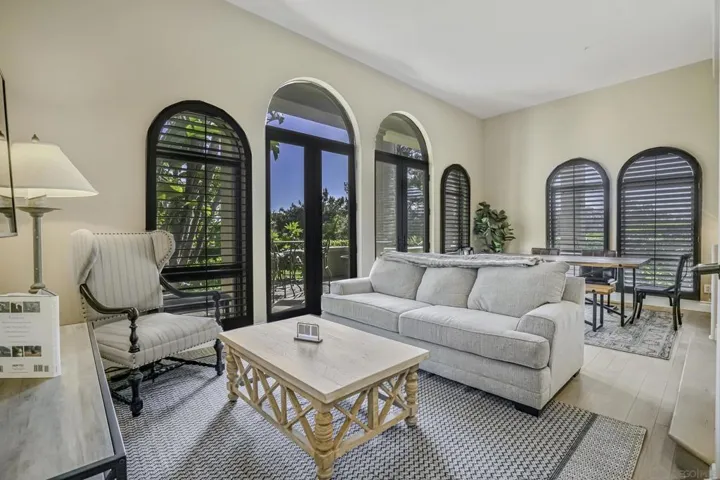Access from the outside into the Large family room and dining area area of the attached guest casita